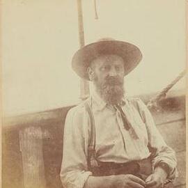 Bishop Montgomery (Tasmania) on the Southern Cross Ship