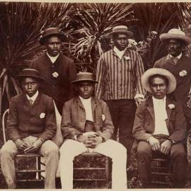 Group of Boys from Fiji at Norfolk Island