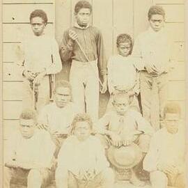 Group of Boys, Norfolk Island