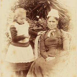 Mrs Ashwell and Alice Palmer