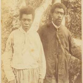 Rev Walter Woser and his wife Cecilia, Motalava