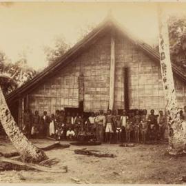 Chiefs canoe house at Sepi (Awdry, Ysabel