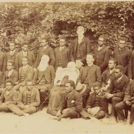 Bishop Leonard Williams ... and Melanesian Boys, Napier