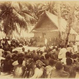 Native Parliament, Solomon Islands, 1892