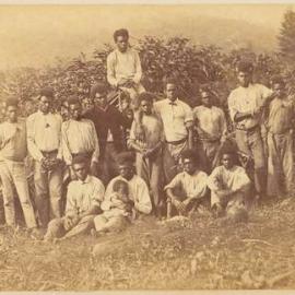 Group of Melanesian Students at Norfolk Island