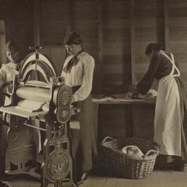 Queen Victoria School for Maori Girls group of students