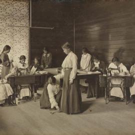 Queen Victoria School for Maori Girls group of students