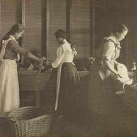 Queen Victoria School for Maori Girls group of students