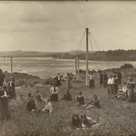 Queen Victoria School for Maori Girls group of students