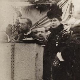 Duchess of York, Mary of Teck, at Queen Victoria School