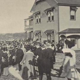 The opening of the Queen Victoria School for Maori Girls
