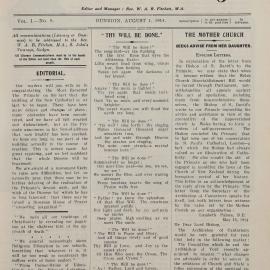 The Church Envoy August 1914