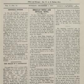 The Church Envoy December 1914