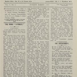 The Church Envoy March 1914