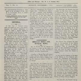 The Church Envoy November 1914
