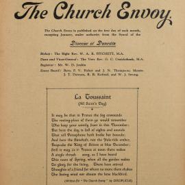 The Church Envoy November 1936