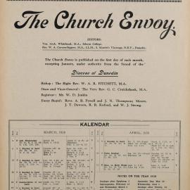 The Church Envoy March 1938
