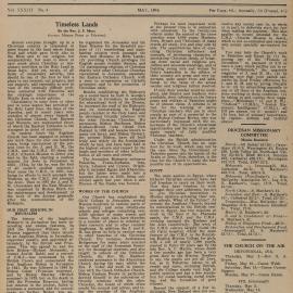 The Church Envoy May 1946