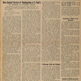 The Church Envoy August 1953