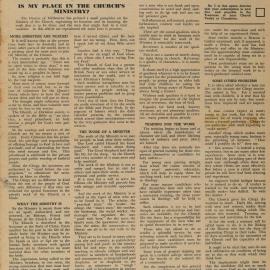 The Church Envoy September 1953