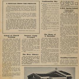 The Church Envoy August 1956