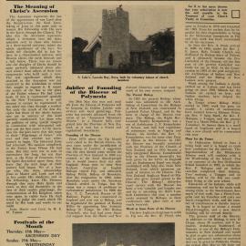 The Church Envoy May 1958