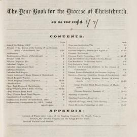The New Zealand Church News Supplement Year Book 1887