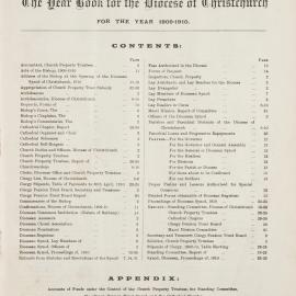The New Zealand Church News Supplement Year Book 1910