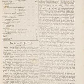 The New Zealand Church News, Issue 1 January 1889