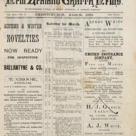 The New Zealand Church News March 1896