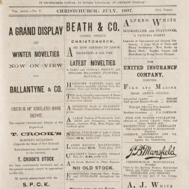 The New Zealand Church News July 1897