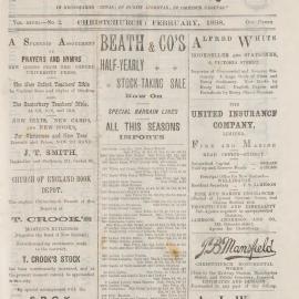 The New Zealand Church News December 1897