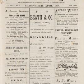 The New Zealand Church News April 1898
