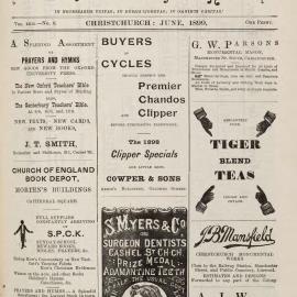 The New Zealand Church News June 1899