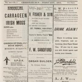 The New Zealand Church News February 1901
