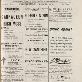 The New Zealand Church News March 1901