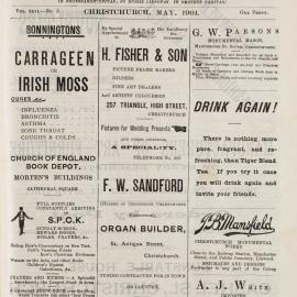 The New Zealand Church News May 1901