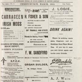 The New Zealand Church News March 1902