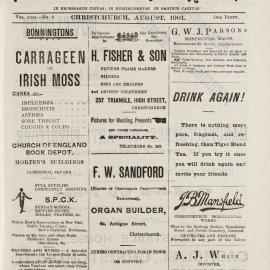 The New Zealand Church News August 1901