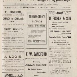 The New Zealand Church News January 1903