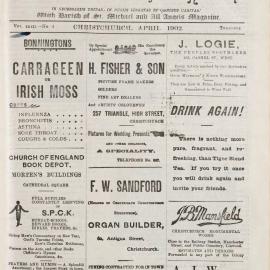 The New Zealand Church News April 1902