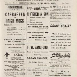 The New Zealand Church News September 1901