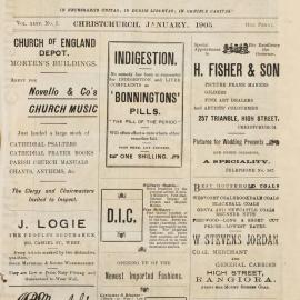 The New Zealand Church News Churchnews_1905_01