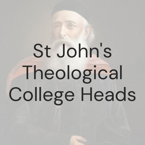 St John's Theological College Heads
