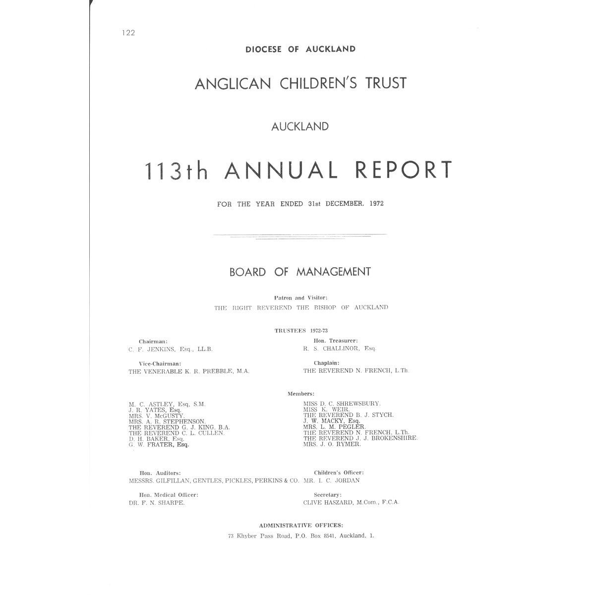 Anglican Children's Trust