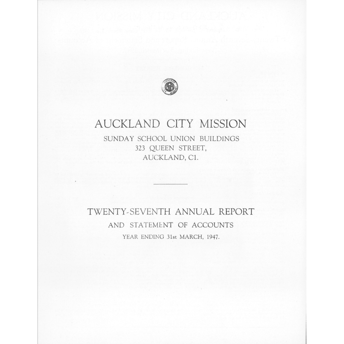Auckland City Mission