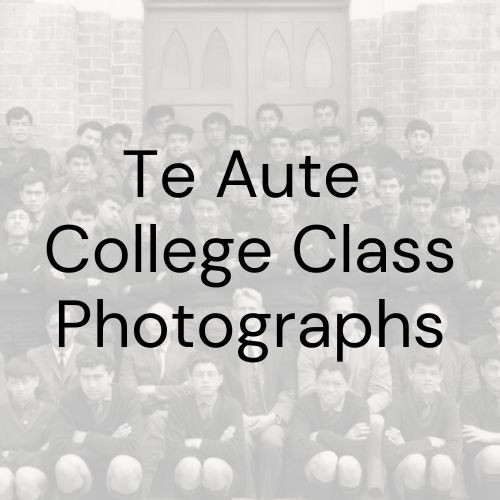 Te Aute College Class Photographs