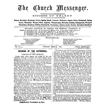 New Zealand Church Messenger, Nelson