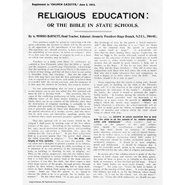 Bible in State Schools