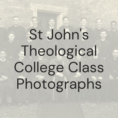 St John's Theological College Class Photographs